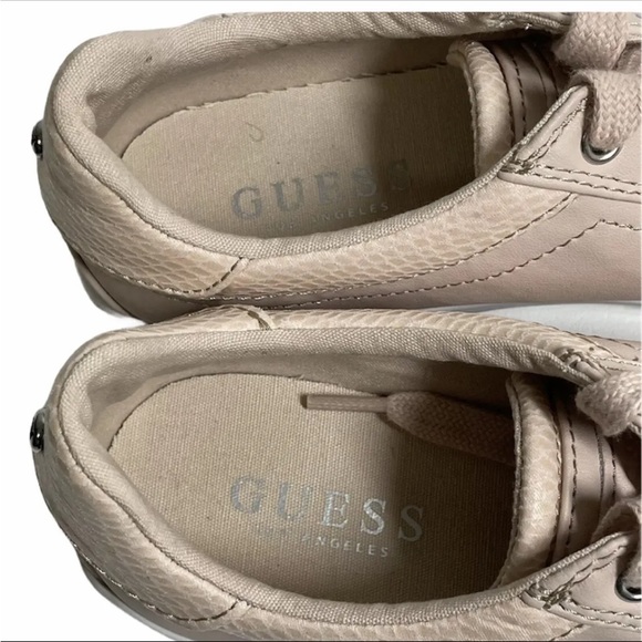Guess Pink Leather Sneakers - Picture 4 of 5